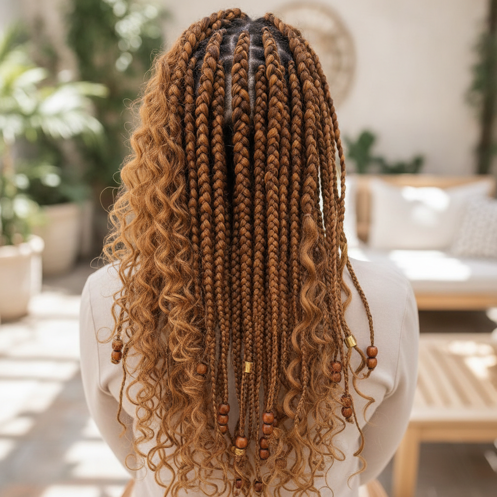 goddess Braids No peoples face just back of the head shot